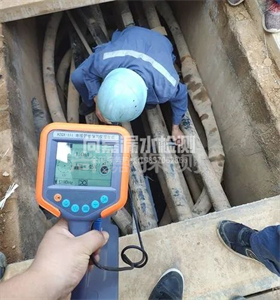 黄陂管线探测